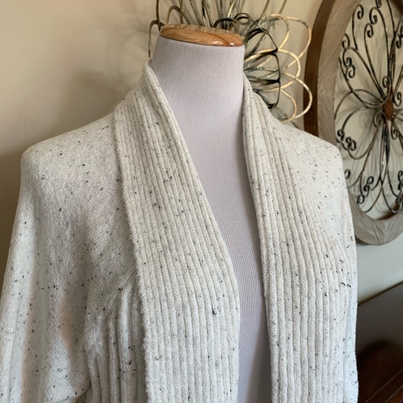NWT CROFT & BARROW Size XXL Ivory Cardigan Sweater - Picture 2 of 7
